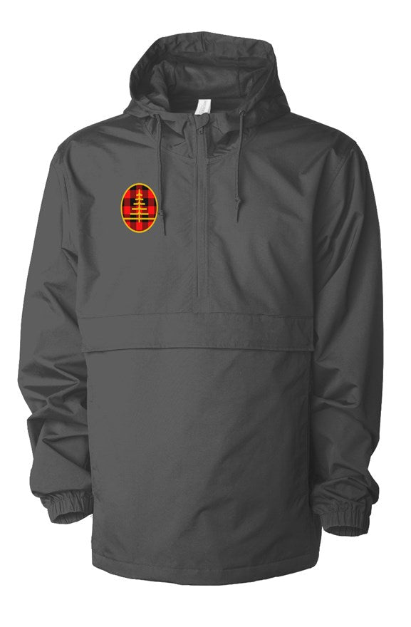Graphite Water Resistant Anorak Logo